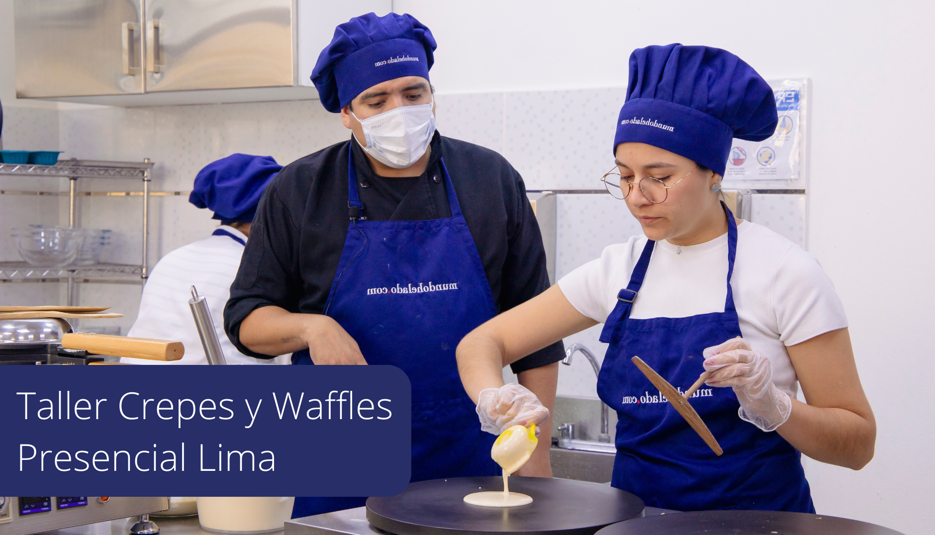 Seleccionar Perú: Curso de elaboración de crepes y waffles, en Lima. Presencial. Perú: Curso de elaboración de crepes y waffles, en Lima. Presencial.