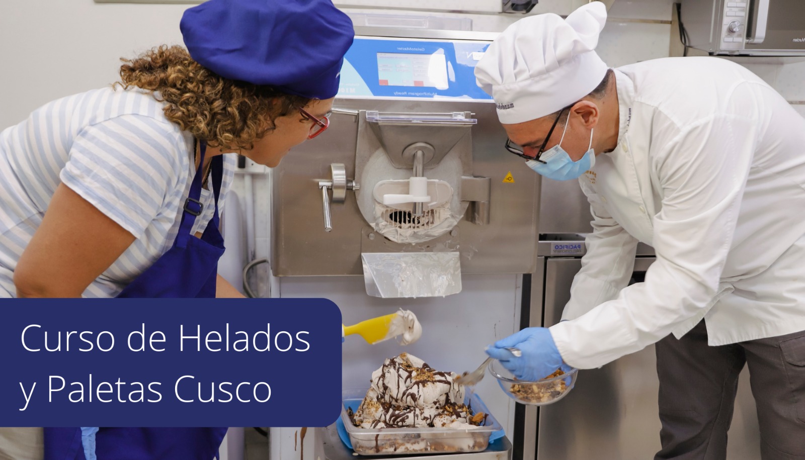 Perú: Taller de Helado Artesanal y Paletas, en Cusco. Presencial